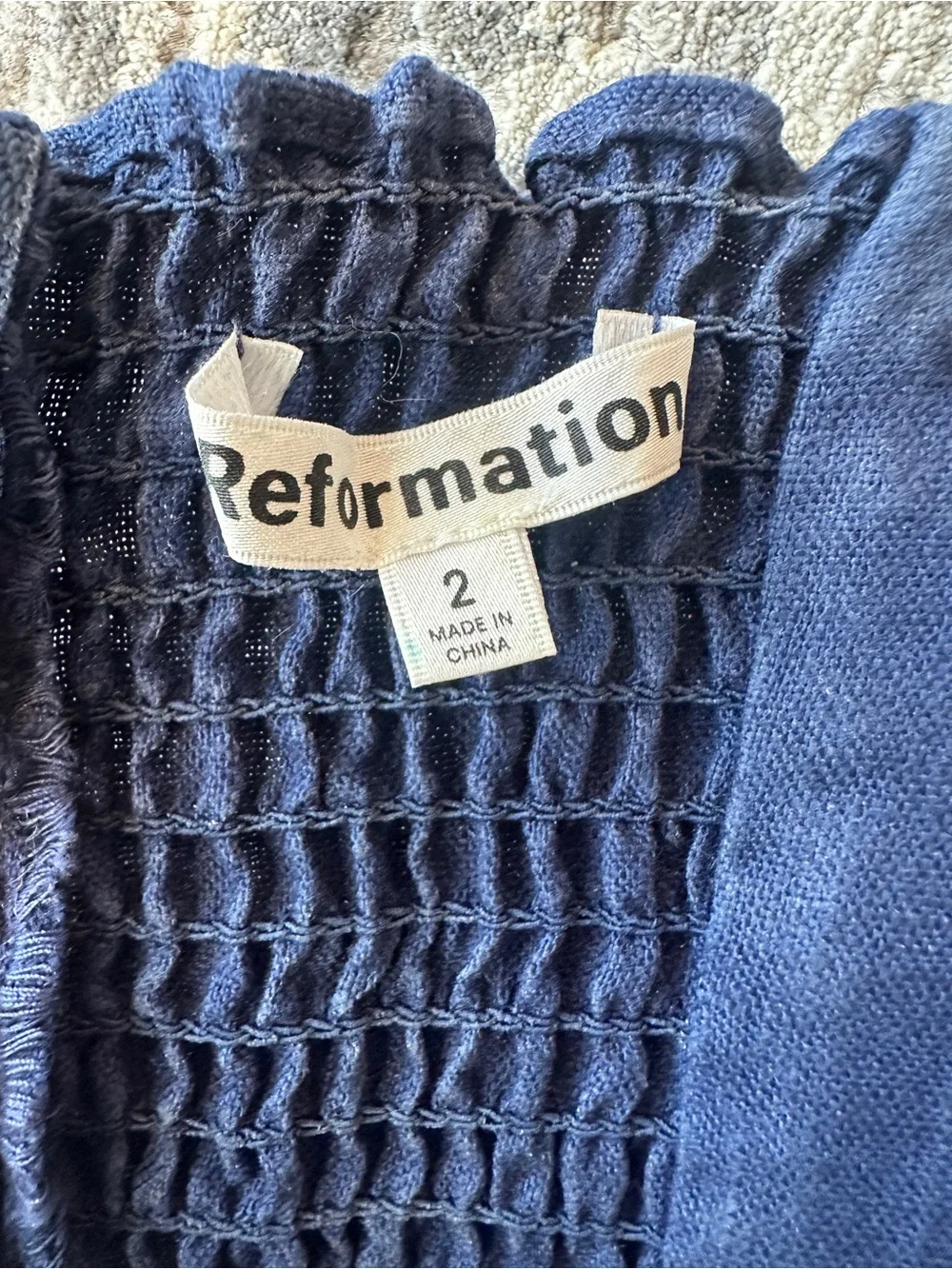 Reformation Orzo Linen Two Piece Set